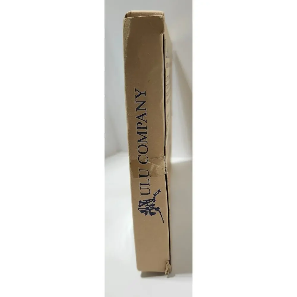 Alaska Ulu Company Exotic Wood Ulu Knife & Display Stand New in Box